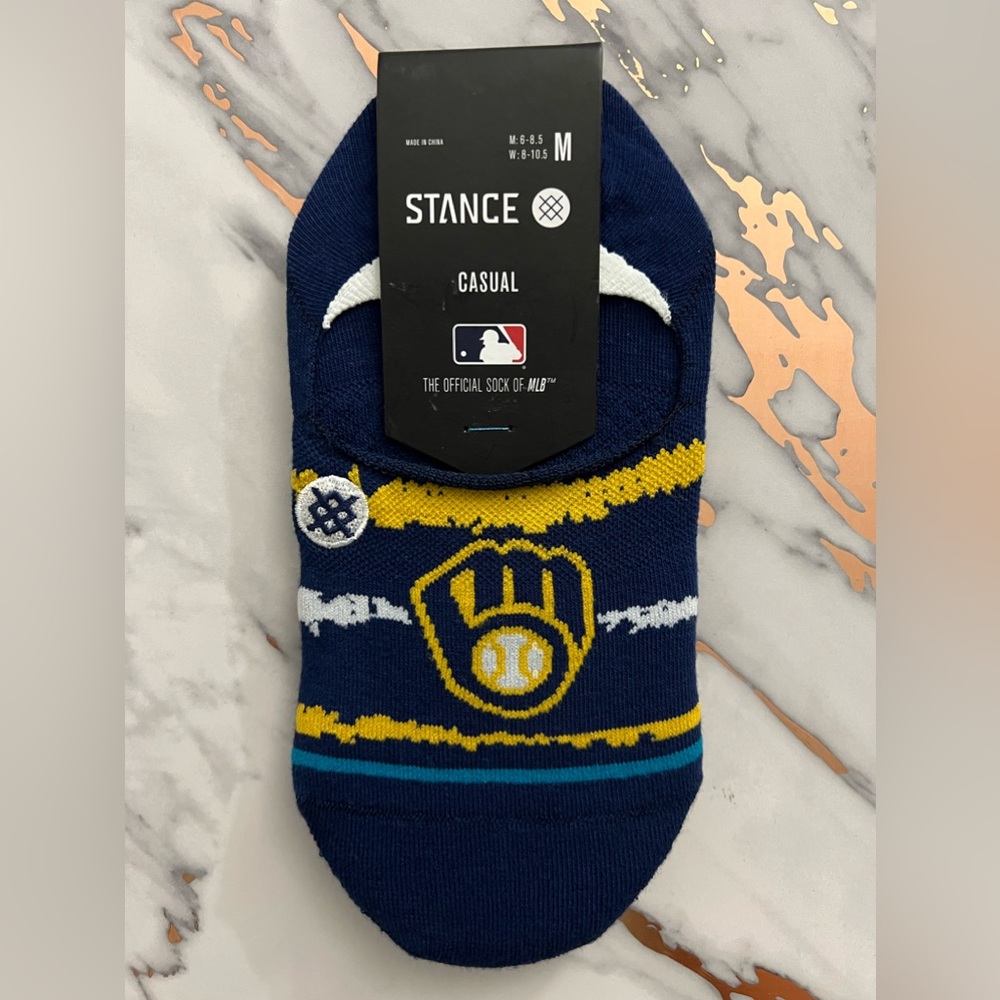 Stance - MLB Milwaukee Brewers Casual Socks - NWT